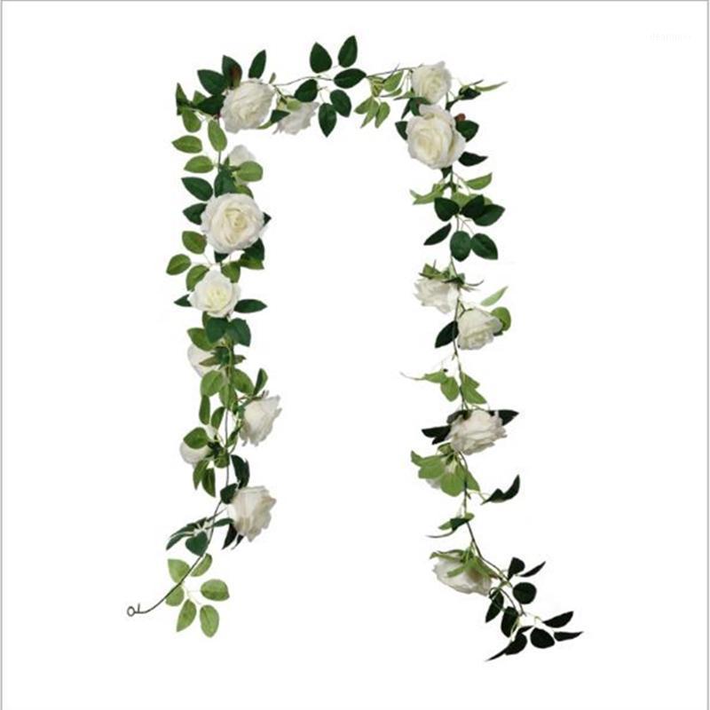 Artificial Plant Simulated Rose Vine Faux Fake Foliage Home Garden Decoration Accessories Photography Decorative Wedding Decor1
Artificial Plant Simulated Rose Vine Faux Fake Foliage Home Garden Decoration Accessories Photography Decorative Wedding Decor1