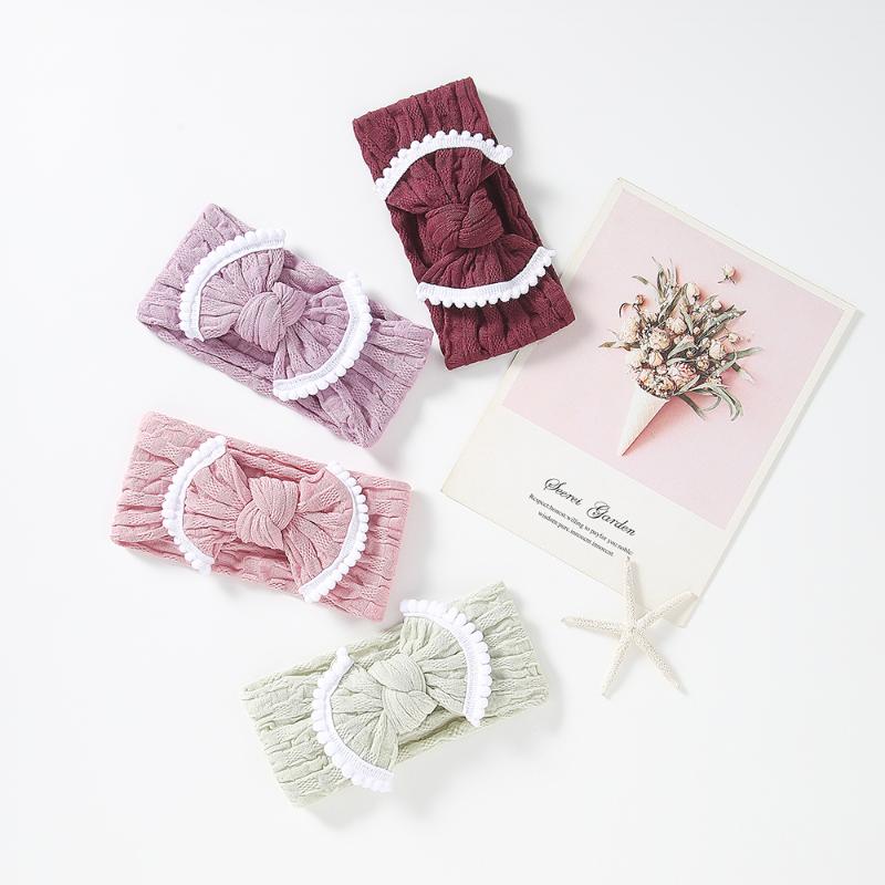 Hair Accessories Thick Bow Headband For Baby Girl Candy Color Turban Girls Headwrap Children 27 Colors, Slivery;white
Hair Accessories Thick Bow Headband For Baby Girl Candy Color Turban Girls Headwrap Children 27 Colors, Slivery;white
