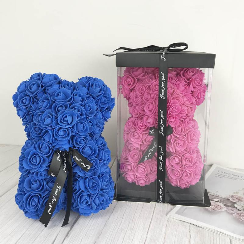 Valentine's Plush Rose Teddy Bear Christmas Wedding Present For Girlfriend Birthday Gift box Child Birthday Toy Flower Gift Box
Valentine's Plush Rose Teddy Bear Christmas Wedding Present For Girlfriend Birthday Gift box Child Birthday Toy Flower Gift Box