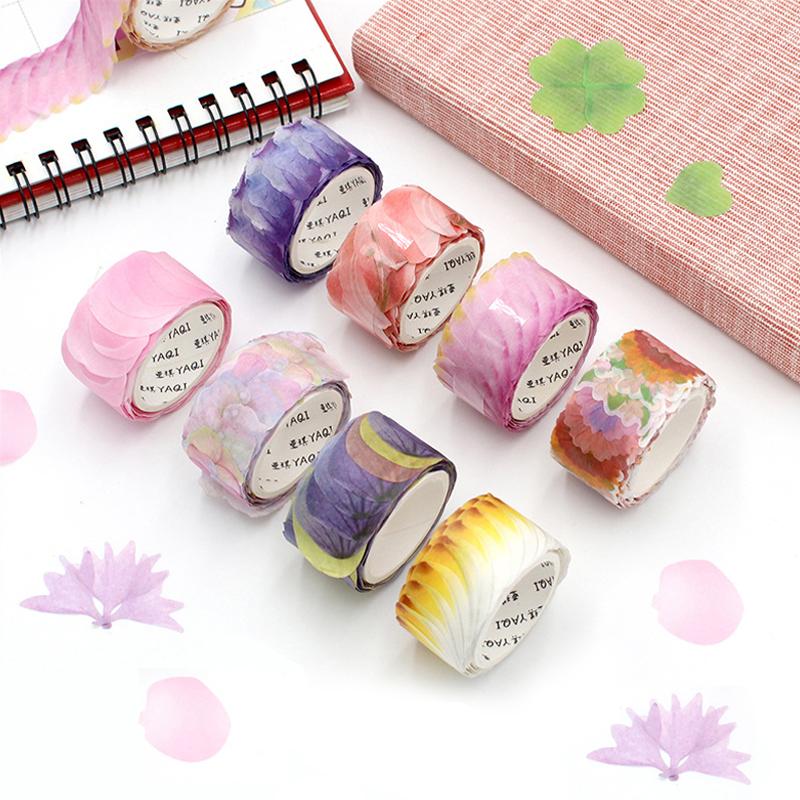200PCS/Roll Flower Petals Washi Tape DIY Scrapbooking Diary Paper Stickers Roll Cute Adhesive Paper Tape Stationery Sticker
200PCS/Roll Flower Petals Washi Tape DIY Scrapbooking Diary Paper Stickers Roll Cute Adhesive Paper Tape Stationery Sticker