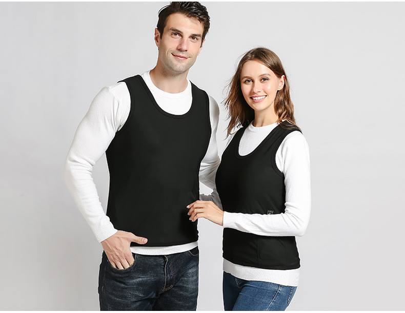 Heated Vest Warm Winter Warm Electric USB Jacket Men Women Heating Coat Washable Thermal 3 Heating Zones, Black
Heated Vest Warm Winter Warm Electric USB Jacket Men Women Heating Coat Washable Thermal 3 Heating Zones, Black