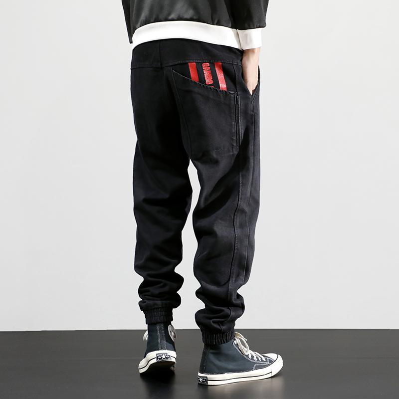Fashion Streetwear Men Jeans Black Color Loose Fit Denim Cargo Pants Harem Trousers Printed Designer Hip Hop Jeans Men Joggers
Fashion Streetwear Men Jeans Black Color Loose Fit Denim Cargo Pants Harem Trousers Printed Designer Hip Hop Jeans Men Joggers