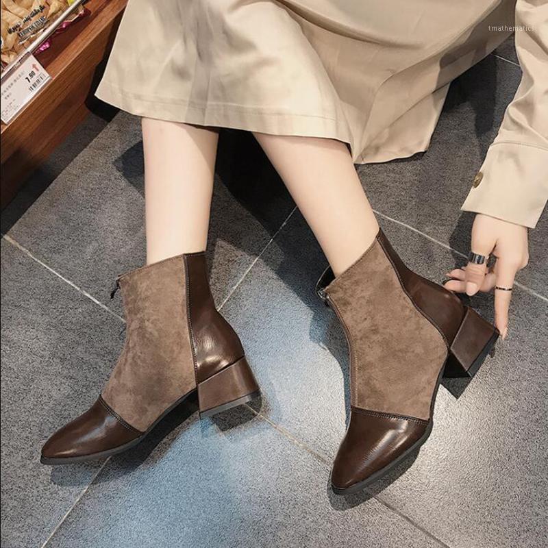 Winter Boots Ankle Boots Women Shoes Woman Fashion PU Flock Short Booties 2020 Winter New Short Fur Warm X5181, Black
Winter Boots Ankle Boots Women Shoes Woman Fashion PU Flock Short Booties 2020 Winter New Short Fur Warm X5181, Black
