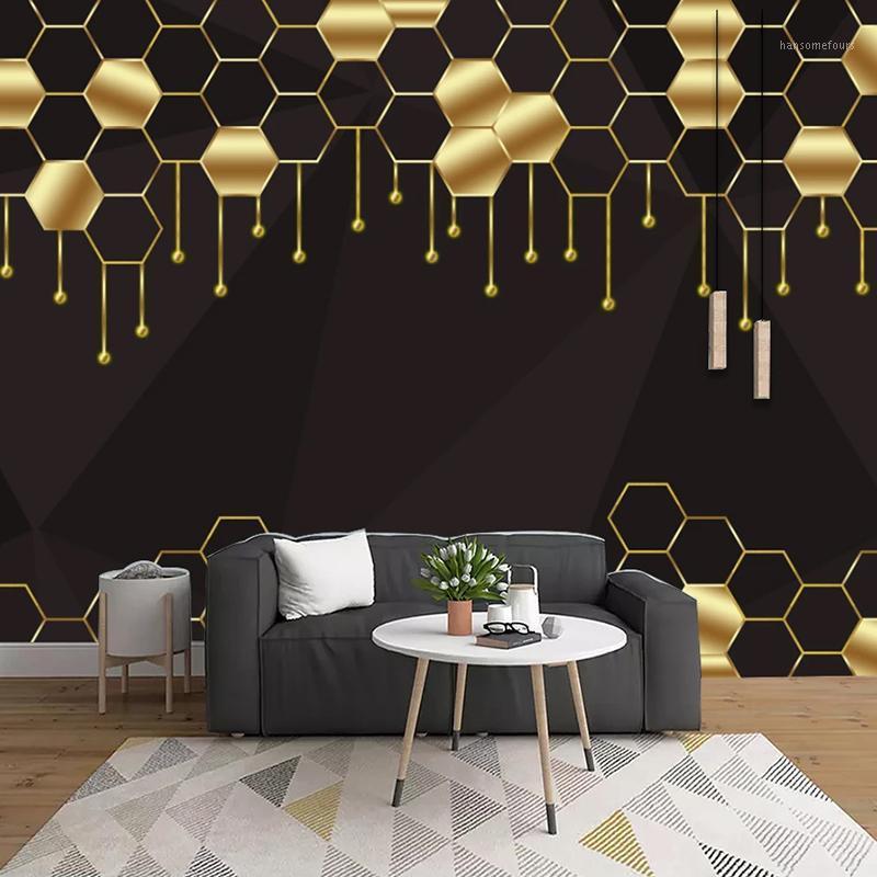 Custom 3D Abstract Golden Geometric Pattern TV Background Wall Mural Home Improvement Living Room Sofa Bedroom Decor Wallpaper1, As pic
Custom 3D Abstract Golden Geometric Pattern TV Background Wall Mural Home Improvement Living Room Sofa Bedroom Decor Wallpaper1, As pic