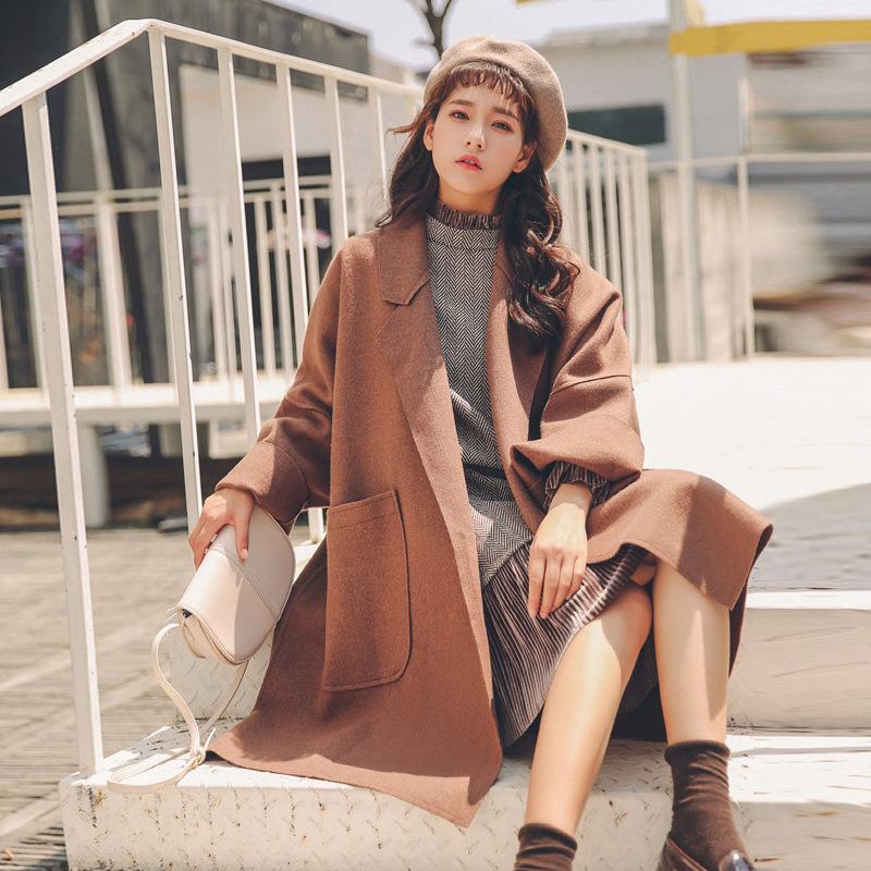 Fashion LooseSolid Fall Jacket for Women Turn-down Collar Open Stitch Wool Coat and Jacket Full Sleeve Plus Size Coat, Camel
Fashion LooseSolid Fall Jacket for Women Turn-down Collar Open Stitch Wool Coat and Jacket Full Sleeve Plus Size Coat, Camel