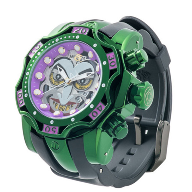 INVICTA Luxury Brand Mens Quartz Watch 52mm Waterproof Watch With Rotating Dial Complete Calendar Relógio masculino, Tool
INVICTA Luxury Brand Mens Quartz Watch 52mm Waterproof Watch With Rotating Dial Complete Calendar Relógio masculino, Tool