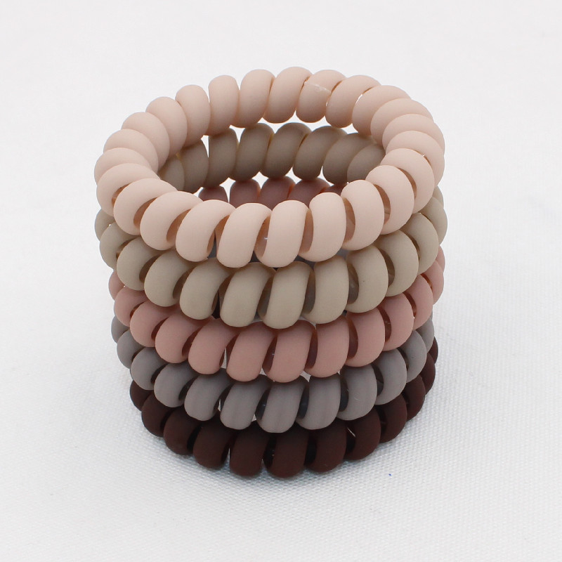 5Pcs/set New Fashion Matt Solid Telephone Wire Elastic Rubber HairBand Frosted Spiral Cord Hair Tie Stretch Head Band Gum
5Pcs/set New Fashion Matt Solid Telephone Wire Elastic Rubber HairBand Frosted Spiral Cord Hair Tie Stretch Head Band Gum