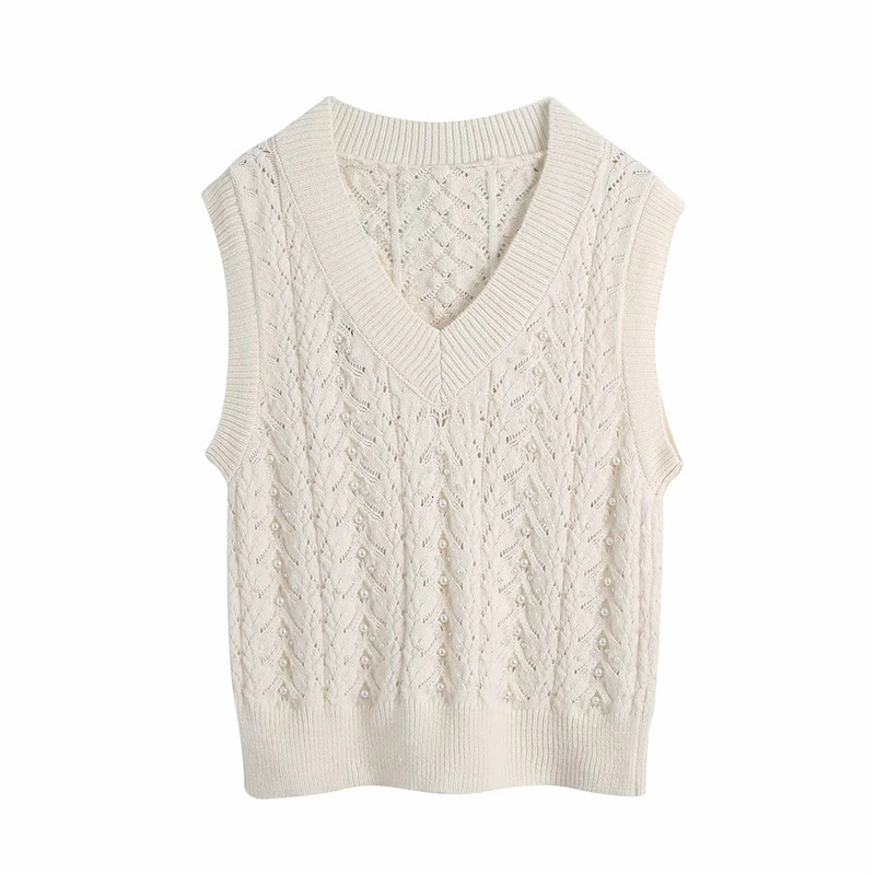 New Faux Pearl Knitting Woman Winter 2021 Cropped v Neck Sleeveless Vest Women Cable Knit Sweater Txu5, Beige
New Faux Pearl Knitting Woman Winter 2021 Cropped v Neck Sleeveless Vest Women Cable Knit Sweater Txu5, Beige