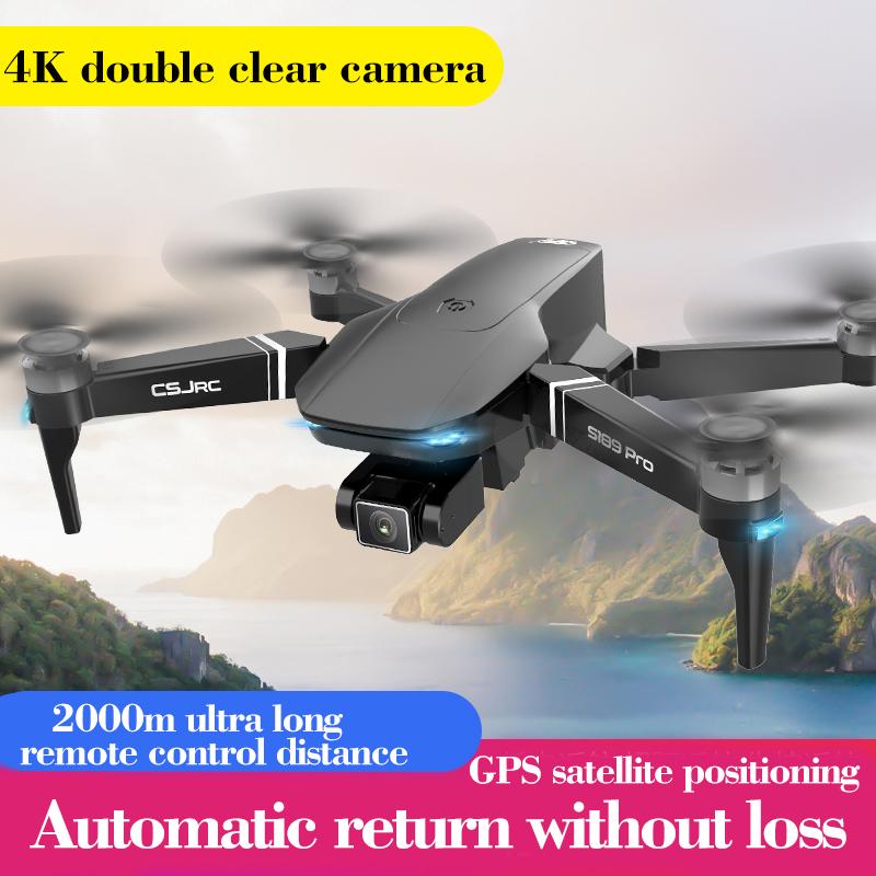 S189 Drone with HD Camera 4K 6K 5G WIFI GPS System Supports TF Card Drones Axis Anti Shake Professional Brushless RC
S189 Drone with HD Camera 4K 6K 5G WIFI GPS System Supports TF Card Drones Axis Anti Shake Professional Brushless RC