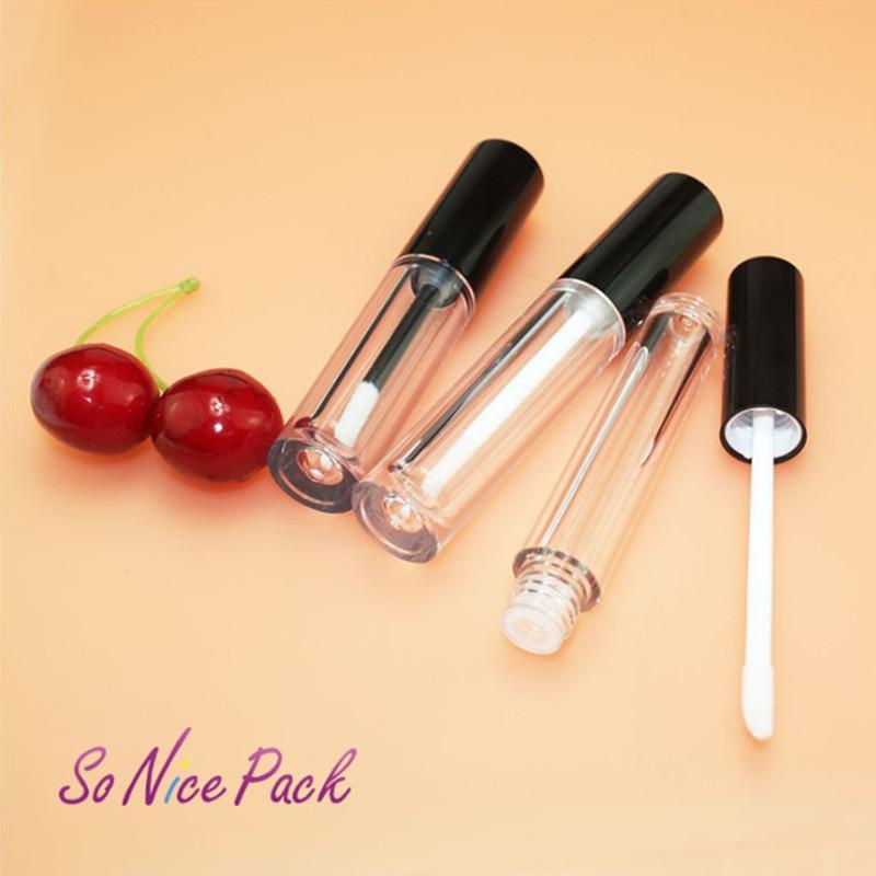 New 4ml Abs Round Lip Gloss Tube Empty Plastic Lip Bottle With Clear Body Small Lipstick Samples Vials Cosmetics Container
New 4ml Abs Round Lip Gloss Tube Empty Plastic Lip Bottle With Clear Body Small Lipstick Samples Vials Cosmetics Container