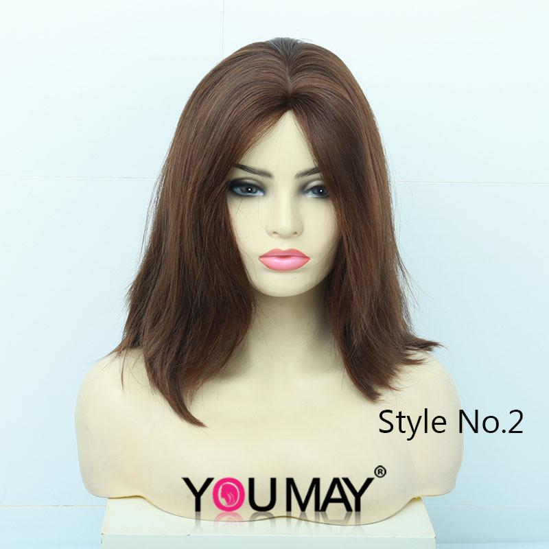 Lace Front Human Hair Wigs For Women Jewish Wig European Virgin Hair Wig With Bangs Silk Base Colored 613 You May, Style no.7
Lace Front Human Hair Wigs For Women Jewish Wig European Virgin Hair Wig With Bangs Silk Base Colored 613 You May, Style no.7