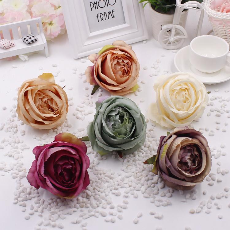 LOT 10PCS 9cm Artificial Roses Flower Heads Wedding Flower Wall Fake Flowers Wedding Arch Flowers Car Decoration Gift Box Wrap1, Green
LOT 10PCS 9cm Artificial Roses Flower Heads Wedding Flower Wall Fake Flowers Wedding Arch Flowers Car Decoration Gift Box Wrap1, Green