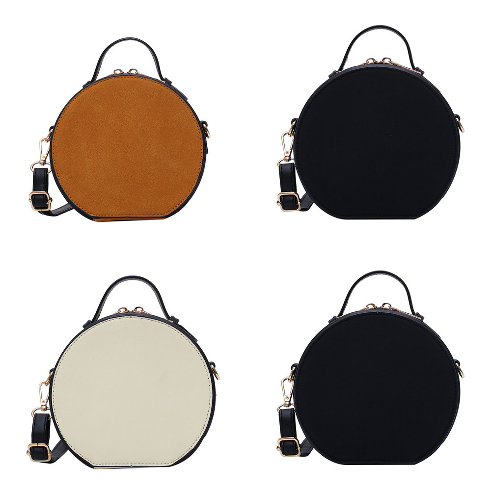 HBP Women Shoulder Fashion Ladies Messenger Bags Youth Waterproof Handbag Round Simple Female High Quality Pu Leather Bag Black Q1230, Dark-brown
HBP Women Shoulder Fashion Ladies Messenger Bags Youth Waterproof Handbag Round Simple Female High Quality Pu Leather Bag Black Q1230, Dark-brown