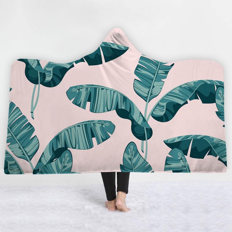Large leaves lovely Pattern blanket keep Warm soft comfortable good quality blanket pink bottom Refreshing style1
Large leaves lovely Pattern blanket keep Warm soft comfortable good quality blanket pink bottom Refreshing style1