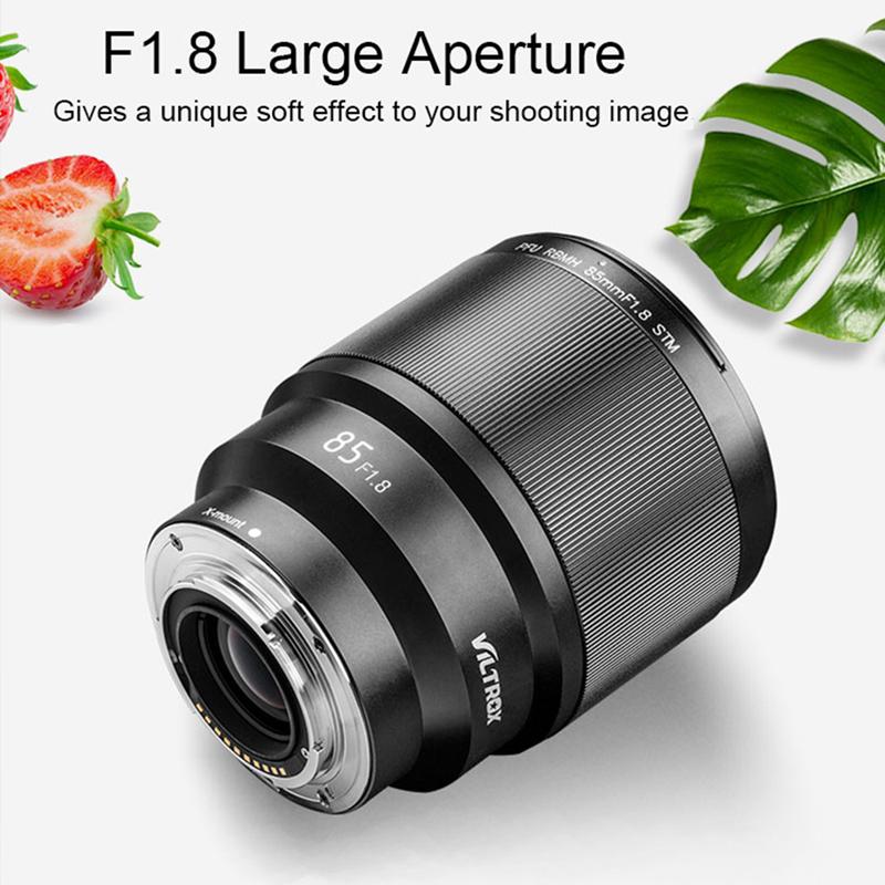 VILTROX PFU RBMH 85mm F1.8 STM X-mount for Fuji X mount Camera Full Frame AF Auto Focus MF Standard Prime Lens Portrait Lens
VILTROX PFU RBMH 85mm F1.8 STM X-mount for Fuji X mount Camera Full Frame AF Auto Focus MF Standard Prime Lens Portrait Lens
