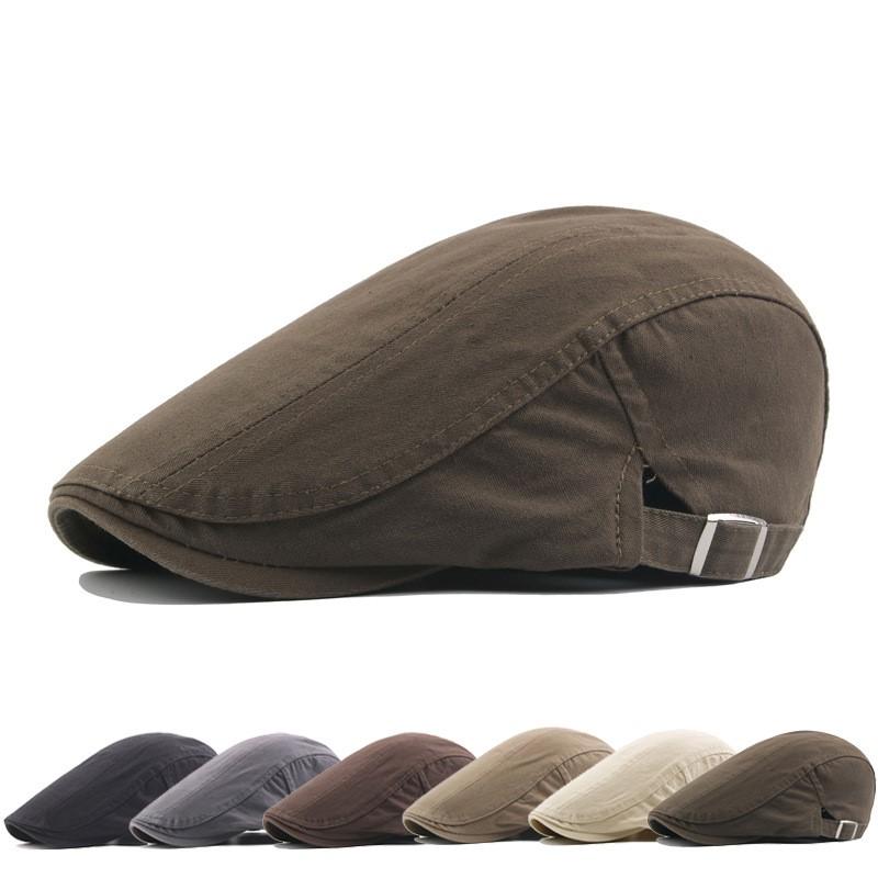 New Men's Hat Berets Cap Golf Driving Sun Flat Cap Fashion Cotton Berets Caps for Men Casual Peaked Hat Visors Casquette Hats, Black
New Men's Hat Berets Cap Golf Driving Sun Flat Cap Fashion Cotton Berets Caps for Men Casual Peaked Hat Visors Casquette Hats, Black