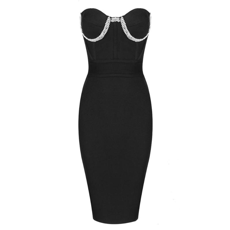 Ocstrade 2021 New Arrivals Women Strapless Diamonds Bandage Dress Summer Black Sexy Bandage Dresses Club Party Bodycon Dresses, As pic
Ocstrade 2021 New Arrivals Women Strapless Diamonds Bandage Dress Summer Black Sexy Bandage Dresses Club Party Bodycon Dresses, As pic