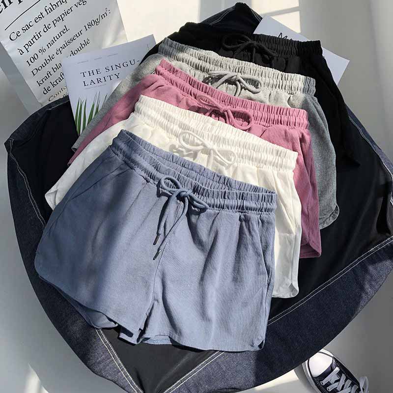Wholesale Designer High waist elastic sports shorts women's loose casual wear 2021 new wide-leg pants home pajamas summer, Brown;gray
Wholesale Designer High waist elastic sports shorts women's loose casual wear 2021 new wide-leg pants home pajamas summer, Brown;gray