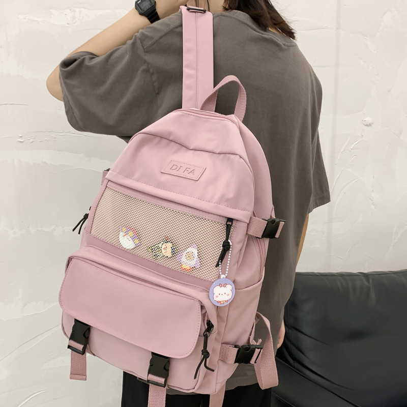 DIFA New Preppy Style Waterproof Nylon Women Backpack Female Multiple Pockets Travel Backpacks Schoolbag for Teenage Girls Q1113
DIFA New Preppy Style Waterproof Nylon Women Backpack Female Multiple Pockets Travel Backpacks Schoolbag for Teenage Girls Q1113