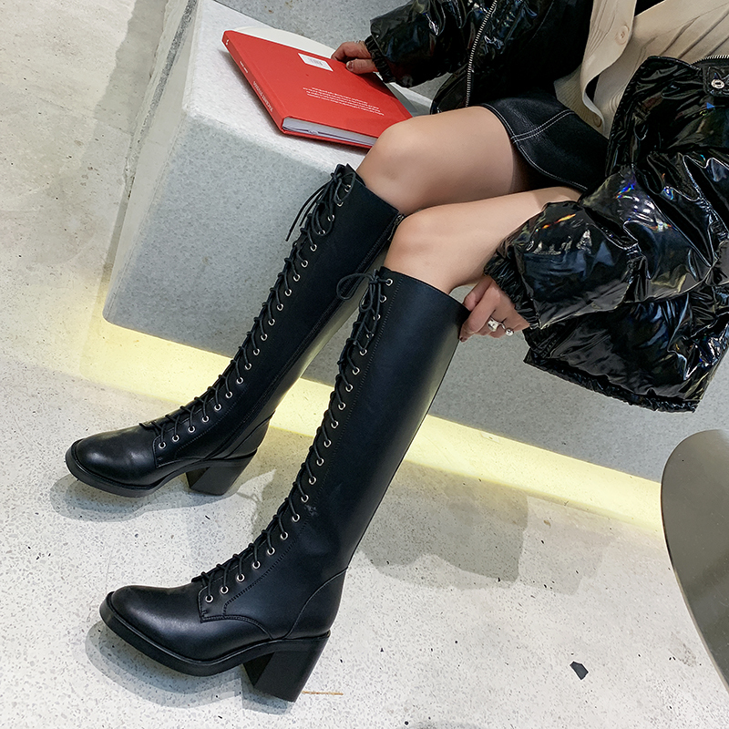 2021 Knee-boots Woman 22-25 Length Eight Inches Heel Spring and Autumn Women's Shoes A83J, Black
2021 Knee-boots Woman 22-25 Length Eight Inches Heel Spring and Autumn Women's Shoes A83J, Black