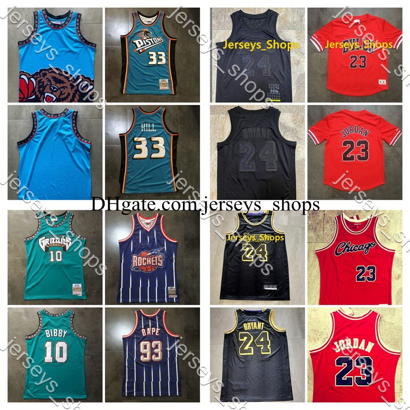 Vintage Pistons Grizzlies Lakers Rockets BAPE Jersey Michael Stitched Mitchell&Ness Hardwoods Classic Swingman Shirt, Black;red
Vintage Pistons Grizzlies Lakers Rockets BAPE Jersey Michael Stitched Mitchell&Ness Hardwoods Classic Swingman Shirt, Black;red