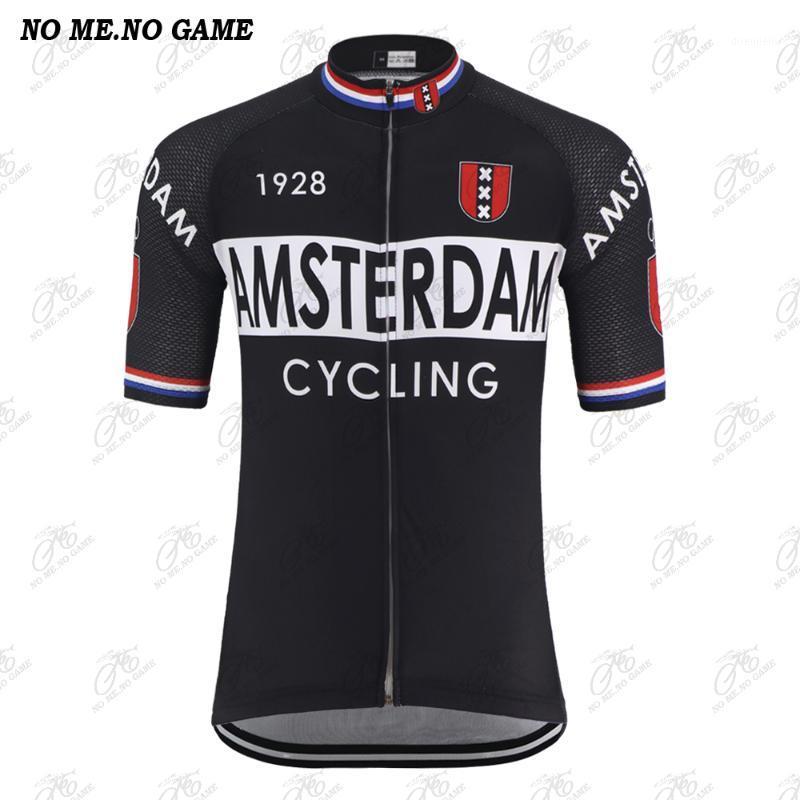 AMSTERDAM City flag Retro Cycling Jersey Men Short Sleeve Black Road Racing bike clothing MTB bicycle jersey riding clothes1, Men jersey
AMSTERDAM City flag Retro Cycling Jersey Men Short Sleeve Black Road Racing bike clothing MTB bicycle jersey riding clothes1, Men jersey