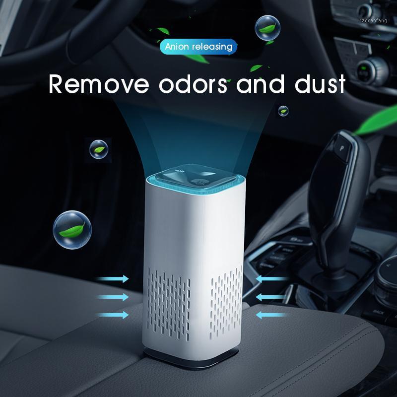 

Mini Car Air Purifier Formaldehyde Removing Negative Ions Home Air Cleaner Ionizer Freshener With Remove PM2.5 Formaldehyde1