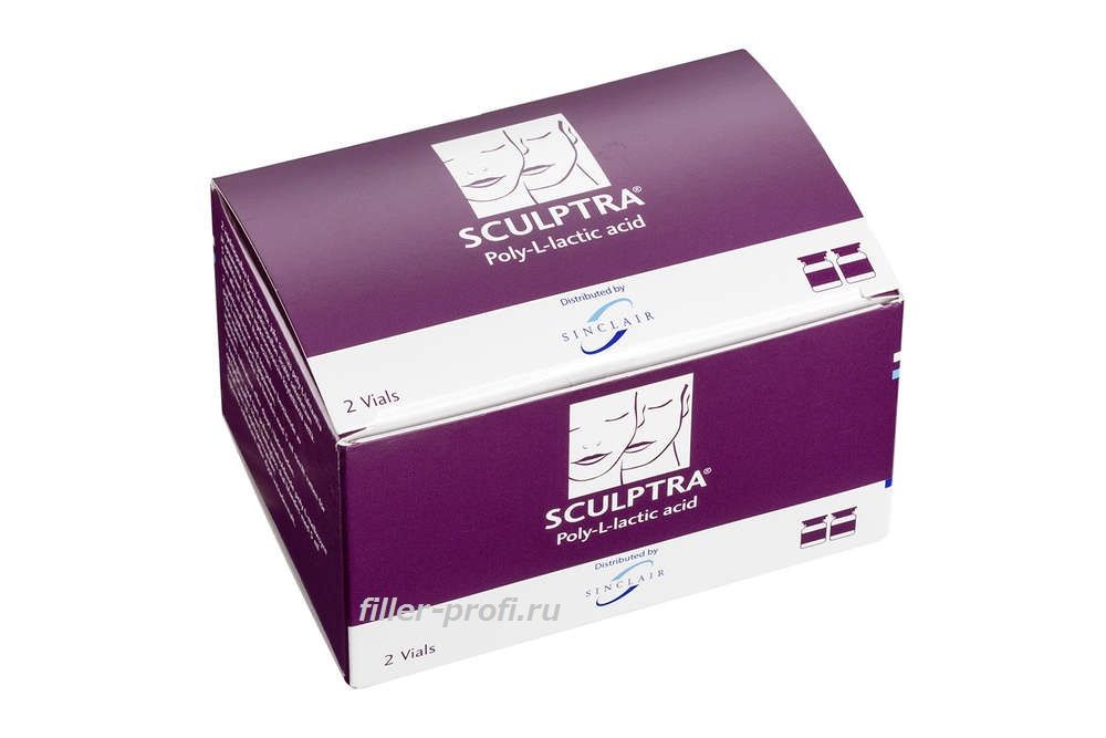Beauty Items butt Facial derma filler sculptra (2vials*150mg)