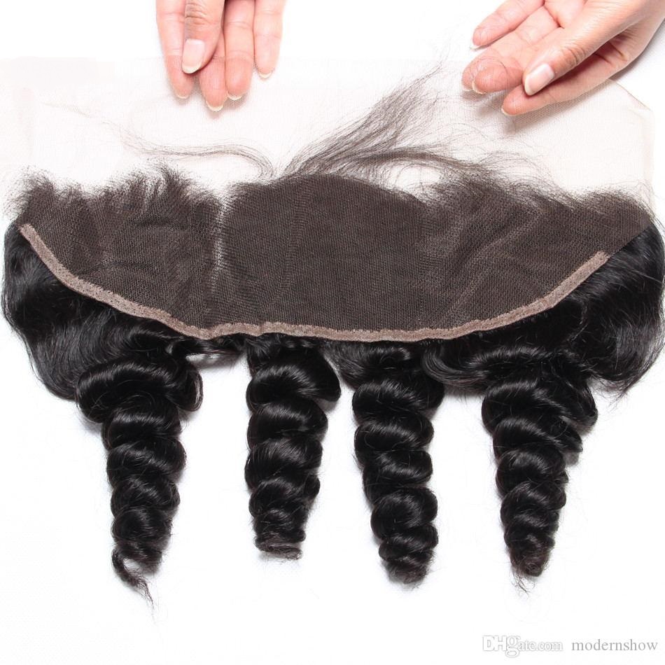 13X4 Swiss Lace Frontal Loose Wave Human Hair With Baby Hair HD Transparent Lace Bleached Knots Free Part Natural Color Brazilian
13X4 Swiss Lace Frontal Loose Wave Human Hair With Baby Hair HD Transparent Lace Bleached Knots Free Part Natural Color Brazilian