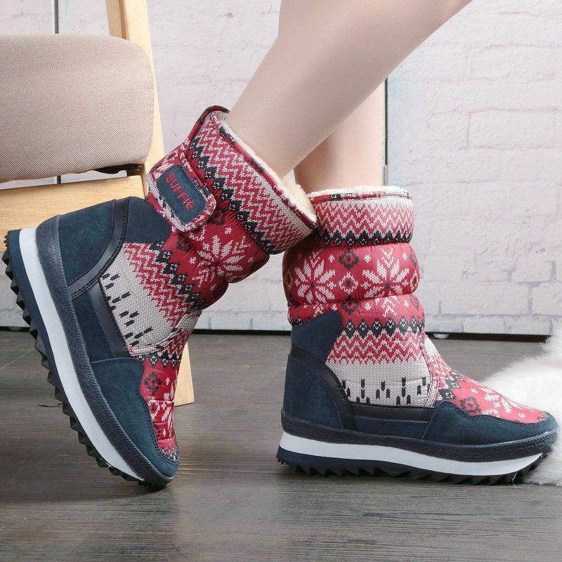 Winter Snow Boot Lady Warm Shoes Boot for Women Size 33-41 Christmas Snowflake Zapatos De Mujer Chaussures Femme Shoes for Women, Red snowflake
Winter Snow Boot Lady Warm Shoes Boot for Women Size 33-41 Christmas Snowflake Zapatos De Mujer Chaussures Femme Shoes for Women, Red snowflake