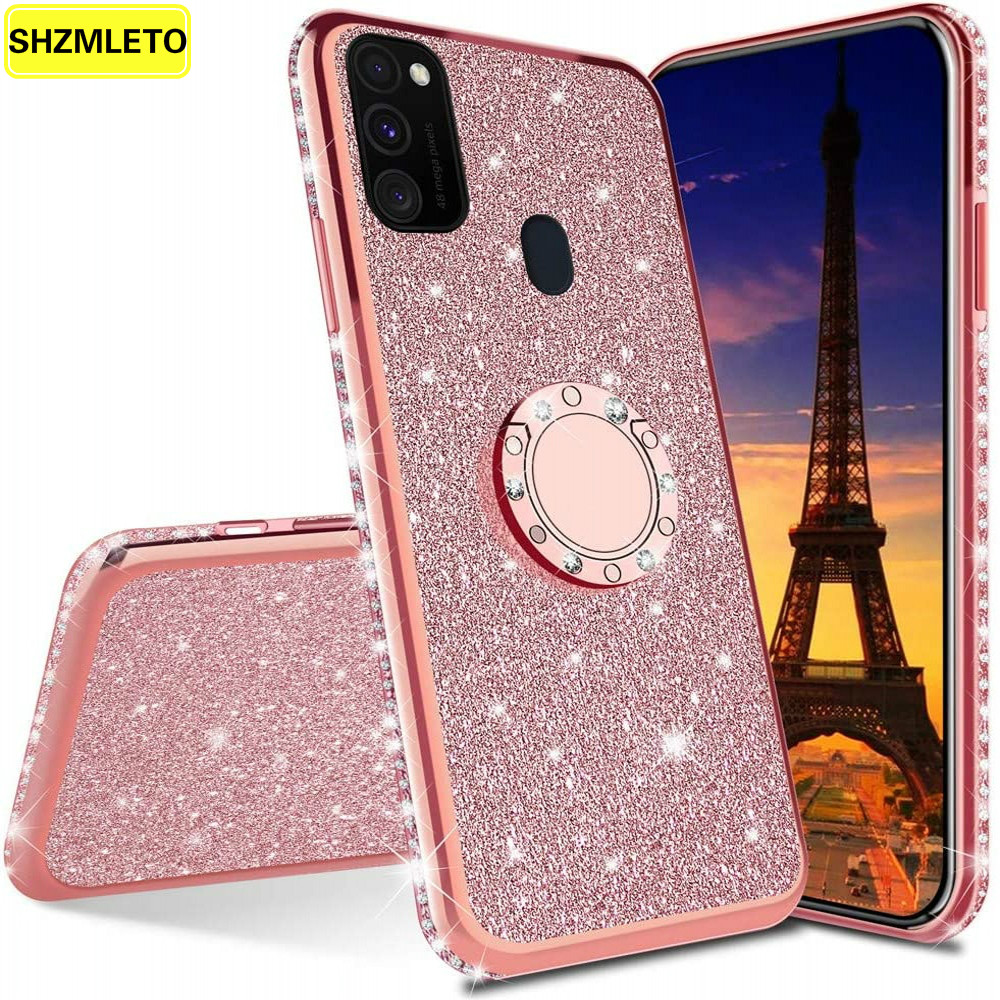 Diamond Cover Ring Stand Case For Samsung Galaxy A21S A51 A31 A11 A71 5G Note 20 S20 Ultra S10 Note 10 Plus Lite Glitter Cases, Black with ring
Diamond Cover Ring Stand Case For Samsung Galaxy A21S A51 A31 A11 A71 5G Note 20 S20 Ultra S10 Note 10 Plus Lite Glitter Cases, Black with ring