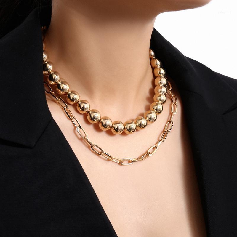 Chokers Charm Beads Chains Necklaces For Women Stainless Steel Hip Hop Jewelry Silver Gold Necklace 20211
Chokers Charm Beads Chains Necklaces For Women Stainless Steel Hip Hop Jewelry Silver Gold Necklace 20211