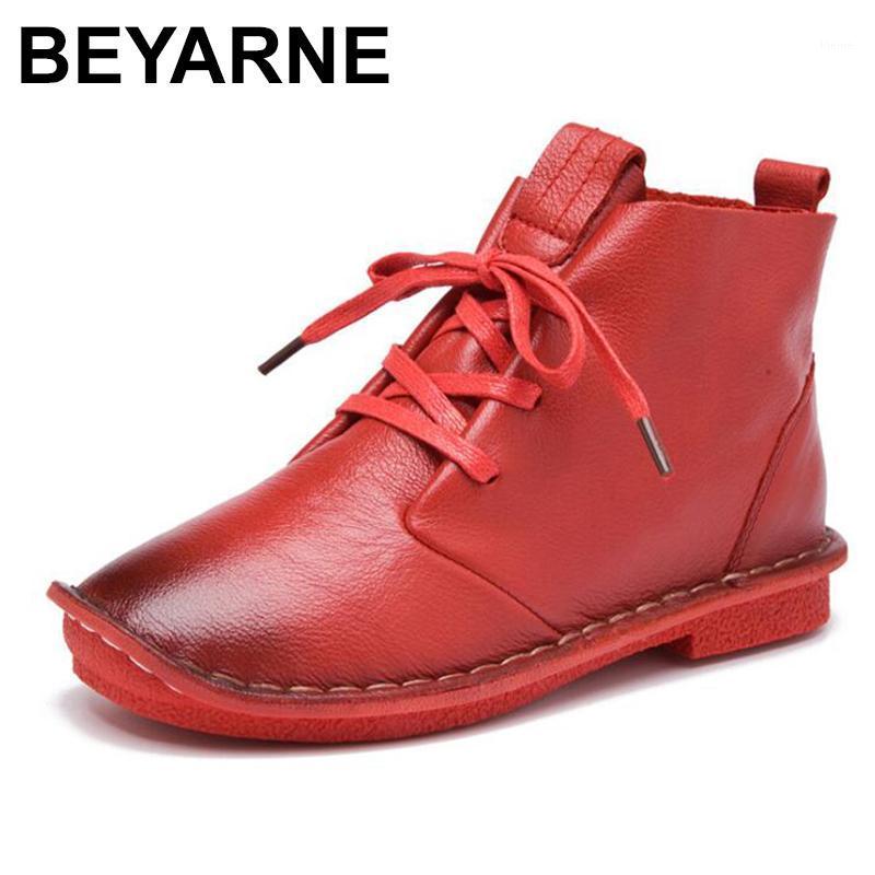 BEYARNE Fashion new lace women shoes Soft and comfortable Women's autumn shoes Casual Genuine Leather Ankle boots botas1, Red
BEYARNE Fashion new lace women shoes Soft and comfortable Women's autumn shoes Casual Genuine Leather Ankle boots botas1, Red