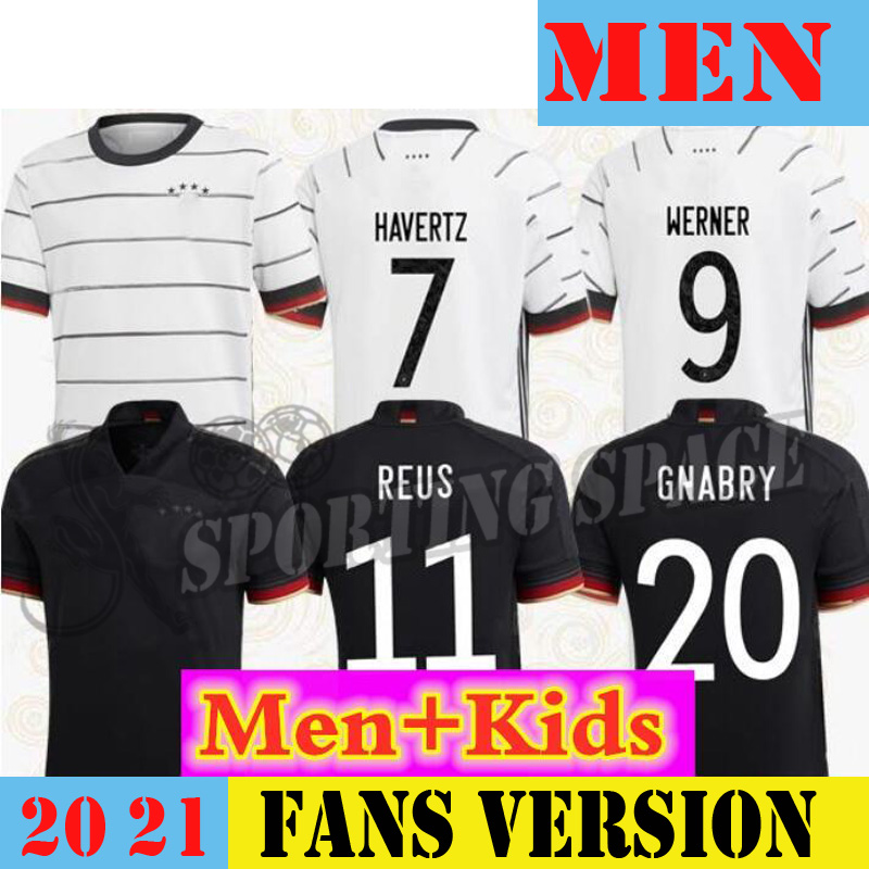 20 21 Germany Soccer Jersey REUS Home kit HUMMELS KROOS MULLER GOTZE Football Shirt HAVERTZ 2021Mens, Black no patch
20 21 Germany Soccer Jersey REUS Home kit HUMMELS KROOS MULLER GOTZE Football Shirt HAVERTZ 2021Mens, Black no patch