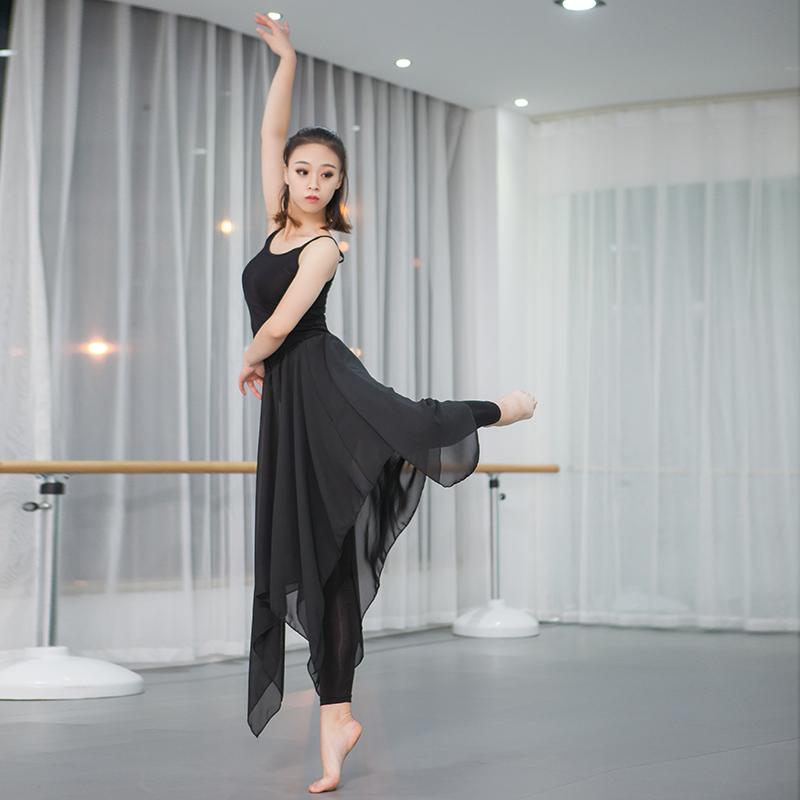 Latin Dance Tights trousers Lady Ballroom Tango culottes Cha Salsa rumba modern Dance wear costumes Flowy Chiffon Skirt pants, White
Latin Dance Tights trousers Lady Ballroom Tango culottes Cha Salsa rumba modern Dance wear costumes Flowy Chiffon Skirt pants, White