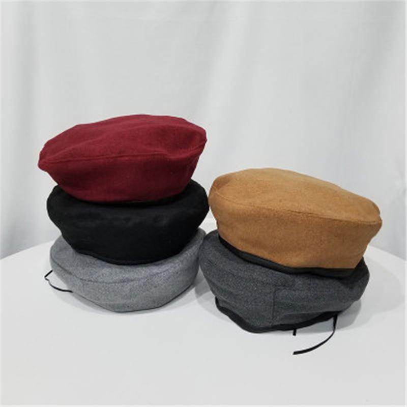 Korean hat autumn and winter woolen cloth Beret Street trendsetter Fashion Black flat top hat bud pumpkin WS-2936, Ws-2936-5
Korean hat autumn and winter woolen cloth Beret Street trendsetter Fashion Black flat top hat bud pumpkin WS-2936, Ws-2936-5
