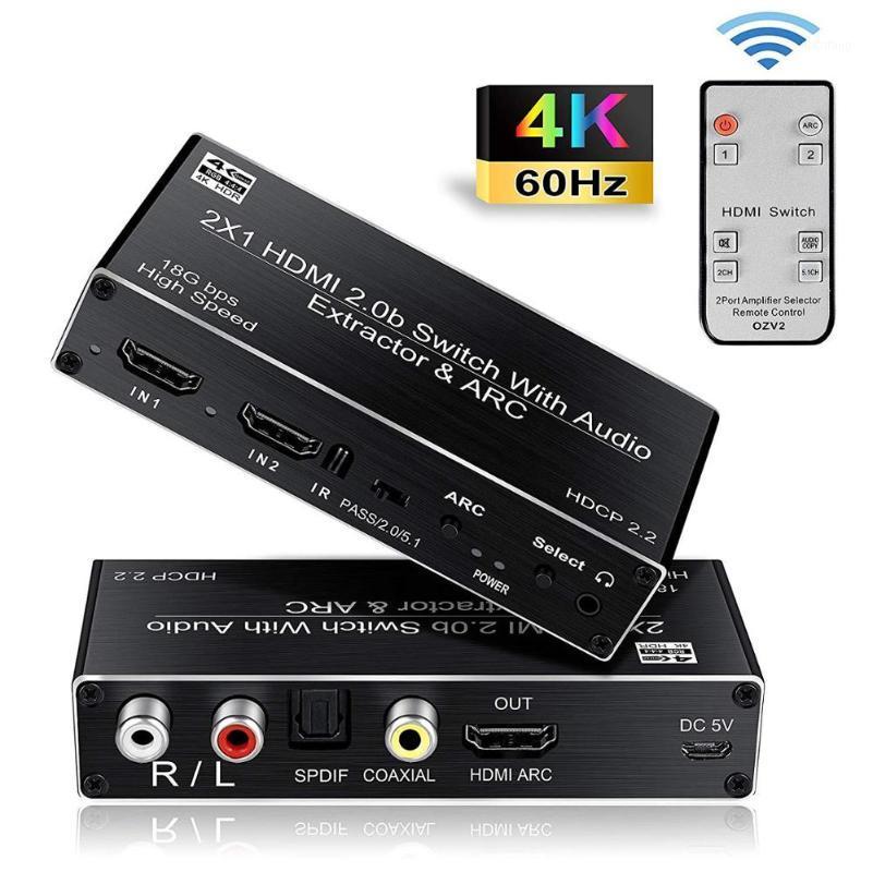 2.0 audio extractor splitter 4K 60Hz 2.0 Switcher Splitter box HDR HDCP ARC 5.1 audio converter1
2.0 audio extractor splitter 4K 60Hz 2.0 Switcher Splitter box HDR HDCP ARC 5.1 audio converter1