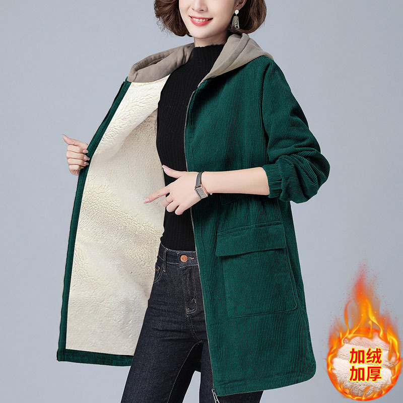 Women's Autumn Coats with Middle-aged Female Casual Velvet Jacket Outwear Plus Size R741 9lfp, Yellow
Women's Autumn Coats with Middle-aged Female Casual Velvet Jacket Outwear Plus Size R741 9lfp, Yellow