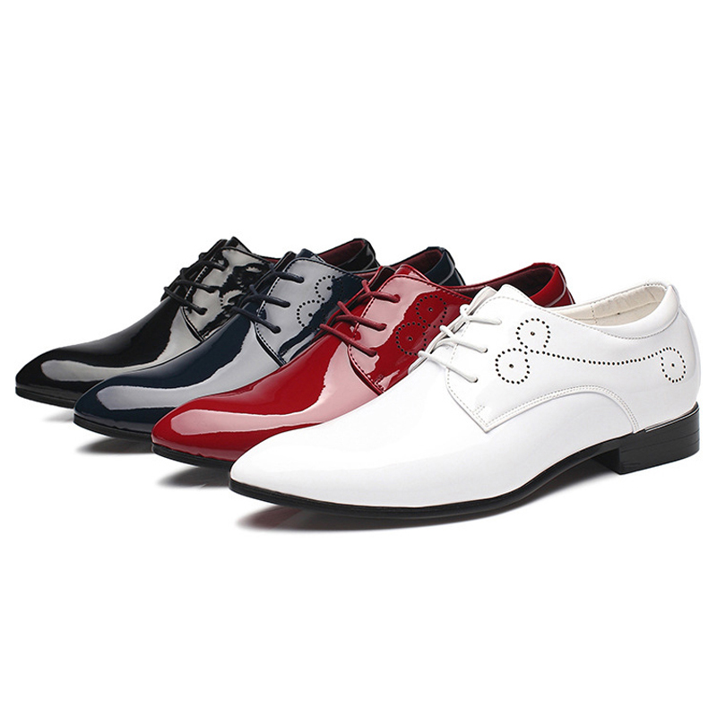 Men Italian Shoes High Quality Men Shos 2020 Autumn Patent Leather Shoes for Formal Dress, Black
Men Italian Shoes High Quality Men Shos 2020 Autumn Patent Leather Shoes for Formal Dress, Black