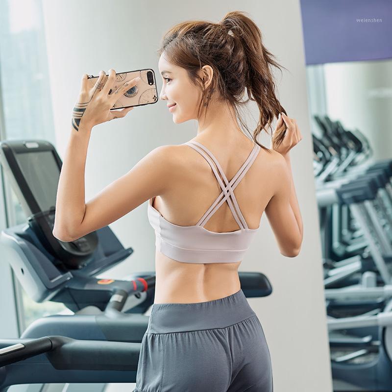 New Cross-back Bra Sports Underwear Womens -resistant Running Yoga Fitness Vest -resistant Bra Yoga Suit /301, Black wx1190
New Cross-back Bra Sports Underwear Womens -resistant Running Yoga Fitness Vest -resistant Bra Yoga Suit /301, Black wx1190