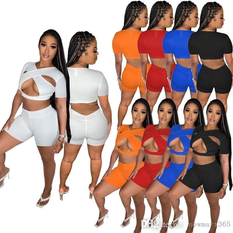 Womens Designer Clothing Summer Tracksuits 2022 Open Chest Short Sleeve Shorts Two Piece Set Sexy Nightclub Style Suit, Orange
Womens Designer Clothing Summer Tracksuits 2022 Open Chest Short Sleeve Shorts Two Piece Set Sexy Nightclub Style Suit, Orange