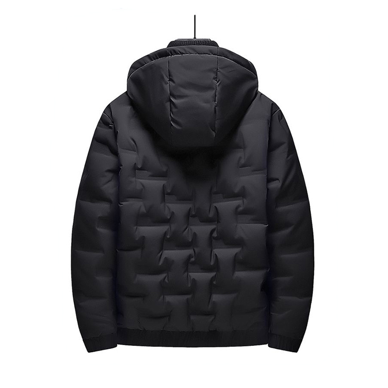 Hooded Down Jacket Men Winter Men's White Duck Down Jacket Coat Casual Thick Warm Overcoat Winter Parkas Men Streetwear 201120