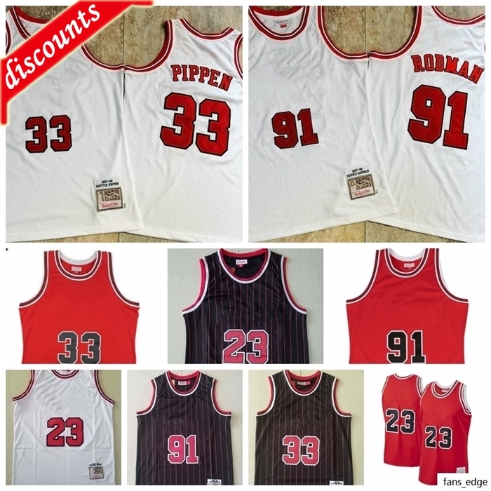 Retro 23 Jersey Scottie 33 Pippen Jersey Dennis 91 Rodman Jersey 1996 Men's Retro Mesh Basketball Jerseys S-XXL
Retro 23 Jersey Scottie 33 Pippen Jersey Dennis 91 Rodman Jersey 1996 Men's Retro Mesh Basketball Jerseys S-XXL