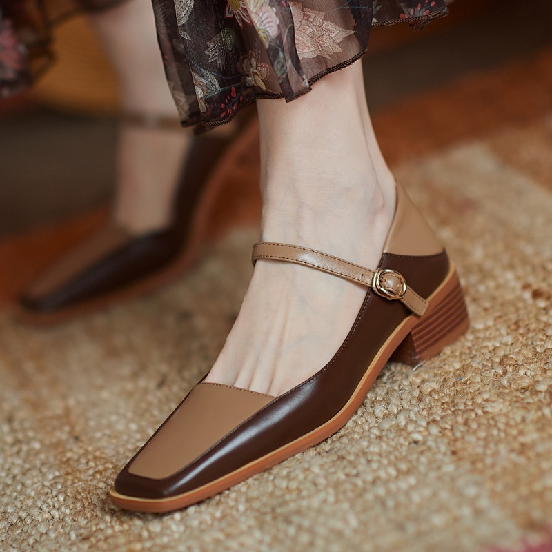 2021 Genuine Leather Heels Women Shoes Party Ladies Shoe 40 Yim2, Brown
2021 Genuine Leather Heels Women Shoes Party Ladies Shoe 40 Yim2, Brown