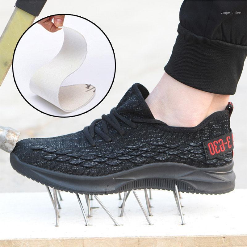 Work Shoes Men Safety Shoes Steel Toe Puncture Proof Work Boots Unisex Air Mesh Breathable Sneakers Male Industrial1, Grey
Work Shoes Men Safety Shoes Steel Toe Puncture Proof Work Boots Unisex Air Mesh Breathable Sneakers Male Industrial1, Grey