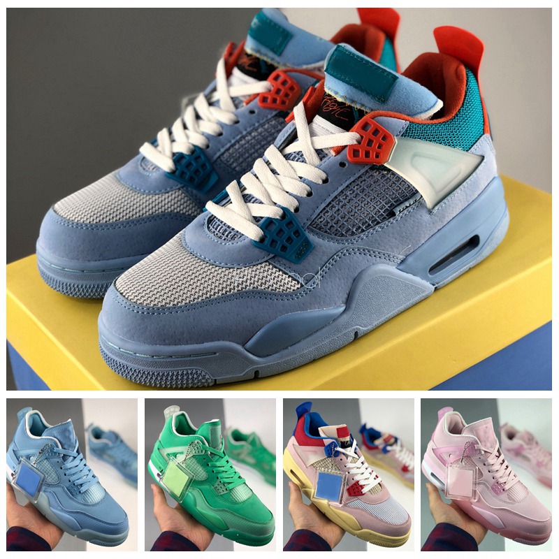 New Arrival Union Guava Ice 4 Basketball Shoes For High Quality 4s Macaron Mens Trainers Women Sport Sneakers Size 40-47
New Arrival Union Guava Ice 4 Basketball Shoes For High Quality 4s Macaron Mens Trainers Women Sport Sneakers Size 40-47