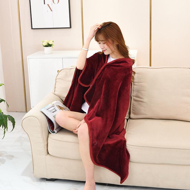 Solid Color Winter Warm Flannel Blanket Cloak Blanket Nap Warm Air Conditioning TV For Bed Adult Children Cover1
Solid Color Winter Warm Flannel Blanket Cloak Blanket Nap Warm Air Conditioning TV For Bed Adult Children Cover1
