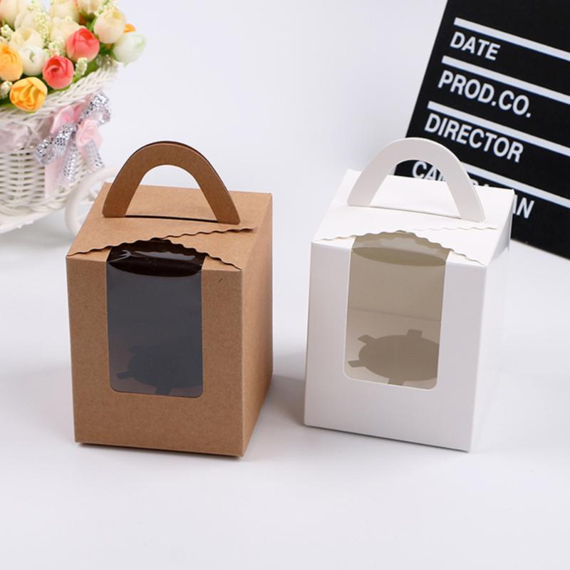 50pcs Portable Single Cavity Cupcake Box with Window Insert Cupcake Containers Holder Party Favors for Home Dessert Shop (Kraft
50pcs Portable Single Cavity Cupcake Box with Window Insert Cupcake Containers Holder Party Favors for Home Dessert Shop (Kraft