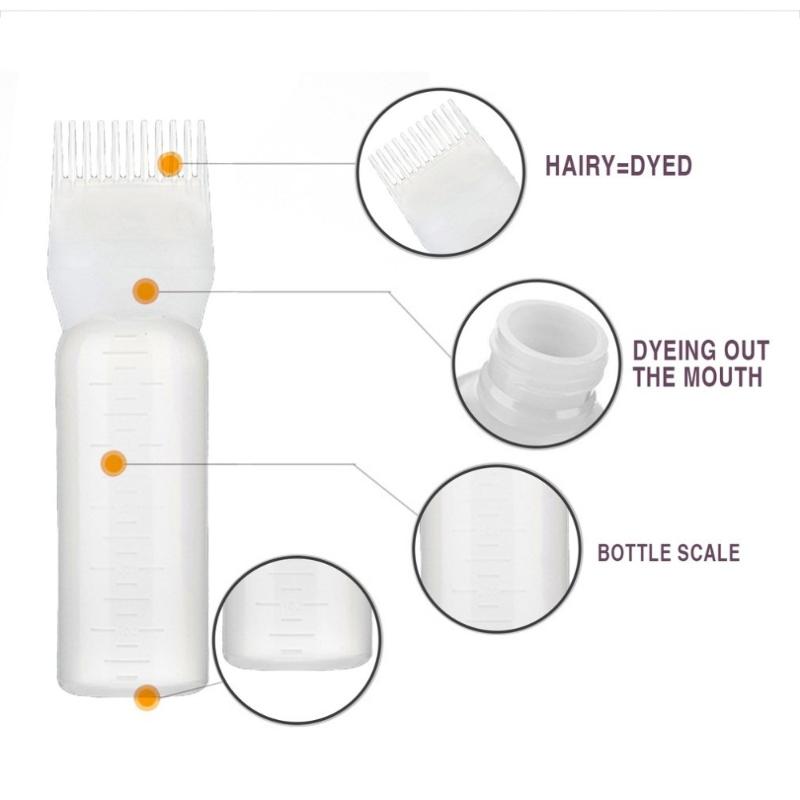 120ml Hair Dye Bottles Applicator Comb Brush Dispenser Kit Scale Squeeze Bottle Hair Solon Home Coloring Dyeing Use 2020 new
120ml Hair Dye Bottles Applicator Comb Brush Dispenser Kit Scale Squeeze Bottle Hair Solon Home Coloring Dyeing Use 2020 new