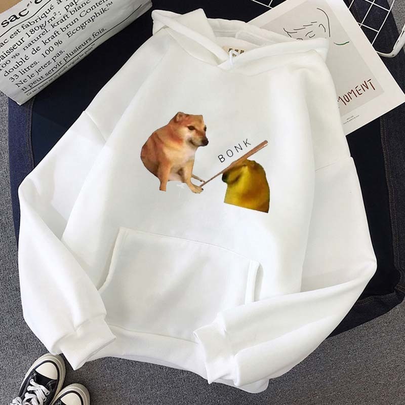 Unisex Men's Hoodie Bonk Meme Doge Fun Art Print Tee Swole Doge Print Basic White Casual Hoodie Top Y1209, 46316
Unisex Men's Hoodie Bonk Meme Doge Fun Art Print Tee Swole Doge Print Basic White Casual Hoodie Top Y1209, 46316